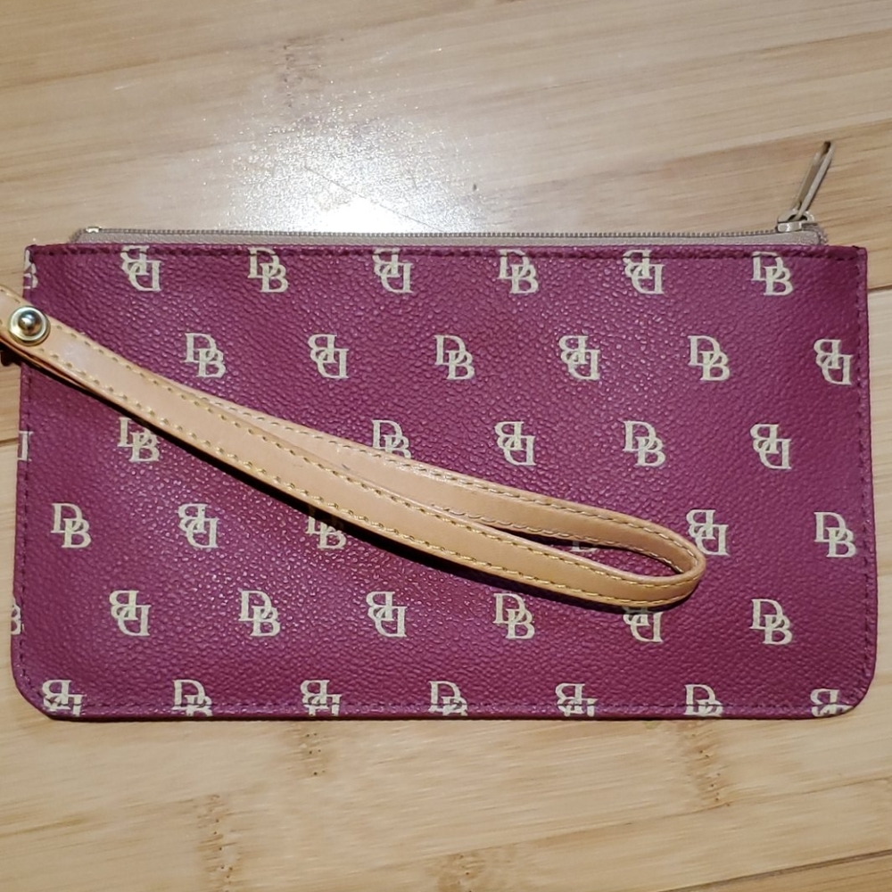 Dooney & Bourke All-Weather Leather Wristlet